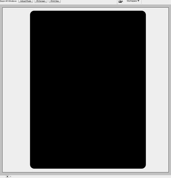 Pototshop 绘制逼真的漂亮的苹果手机 Ipad3