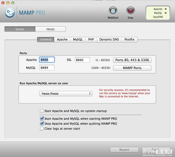 推荐一款MAC OS X 下php集成开发环境mamp3