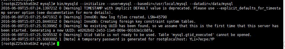 mysql 5.7.13 安装配置方法图文教程(linux)10