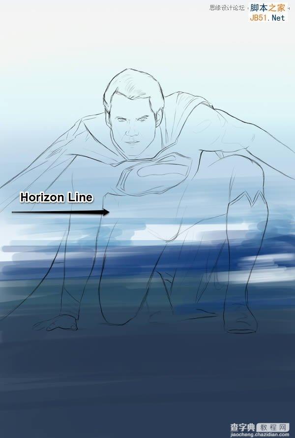 Photoshop鼠绘制作新版超人钢铁侠5