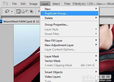 Photoshop鼠绘制作新版超人钢铁侠120