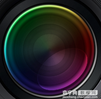 用PS制作完美真实的APPLE APERTURE镜头图标42