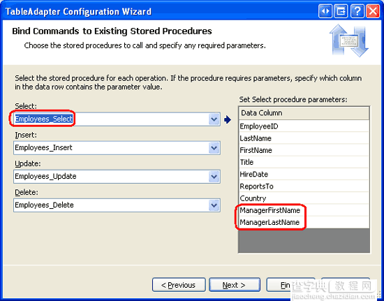在ASP.NET 2.0中操作数据之六十七：在TableAdapters中使用JOINs10