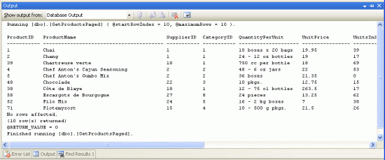在ASP.NET 2.0中操作数据之二十五：大数据量时提高分页的效率8