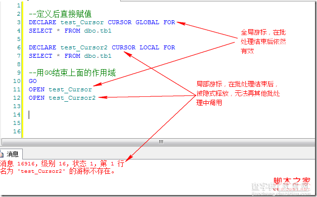 SQL Server游标的使用/关闭/释放/优化小结6