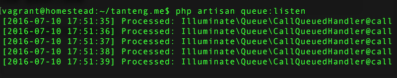 浅析Laravel5中队列的配置及使用3