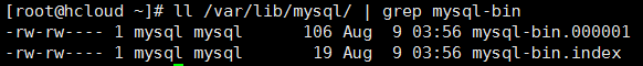 Linux上通过binlog文件恢复mysql数据库详细步骤1