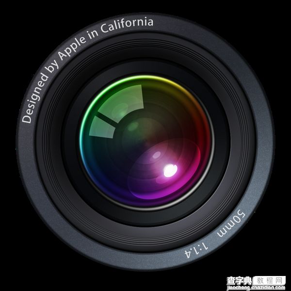 用PS制作完美真实的APPLE APERTURE镜头图标51