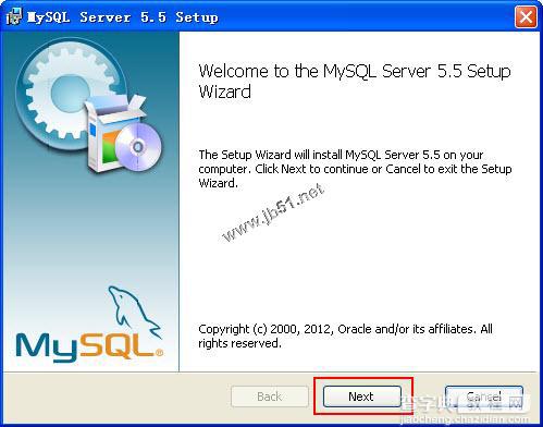 Windows XP系统安装MySQL5.5.28图解教程2