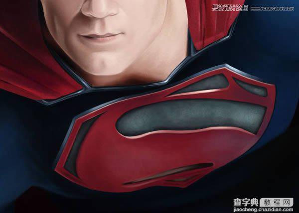 Photoshop鼠绘制作新版超人钢铁侠81