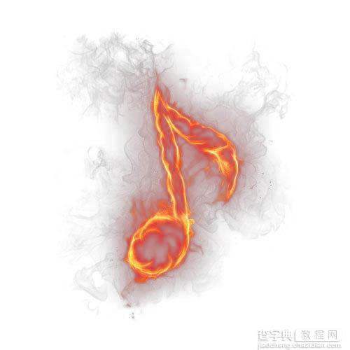 PS利用滤镜及素材快速把人物转为火焰人像效果12