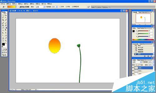 ps怎么做花开的动画?ps画花朵展开gif动图的教程11