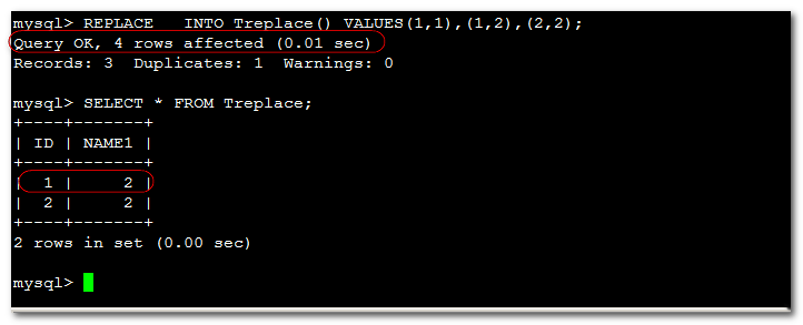 MySQL 处理插入过程中的主键唯一键重复值的解决方法3