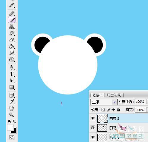 photoshop 鼠绘可爱的卡通小熊6