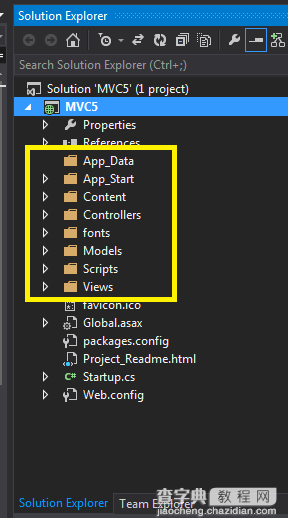 MVC 5 第二章 MVC5应用程序项目结构1