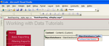 在ASP.NET 2.0中操作数据之四：使用ObjectDataSource展现数据3