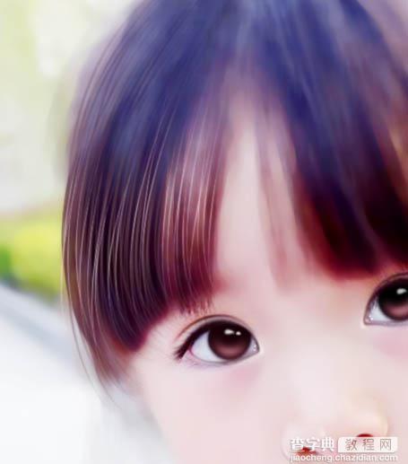 Photoshop将超萌儿童照片转为可爱的仿手绘效果48