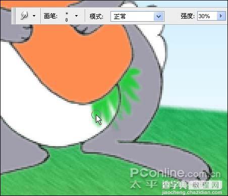 photoshop 鼠绘可爱的卡通小灰兔教程18