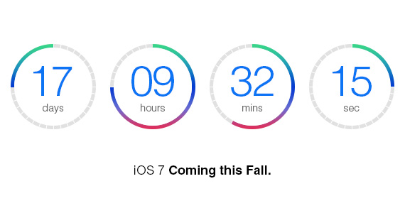 PS创建简单的苹果IOS7系统中的倒数计时器图片14