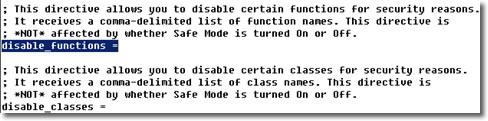 php在服务器执行exec命令失败的解决方法1