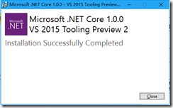 .NET Core Windows环境安装配置教程7