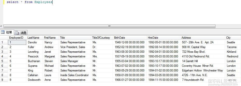 SQL语句分组获取记录的第一条数据的方法1