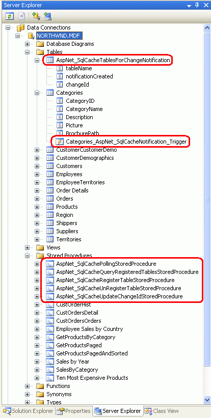 在ASP.NET 2.0中操作数据之五十九：使用SQL缓存依赖项SqlCacheDependency4