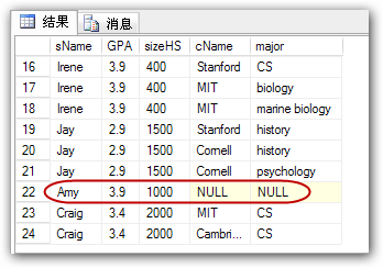 SQL Join的一些总结(实例)7