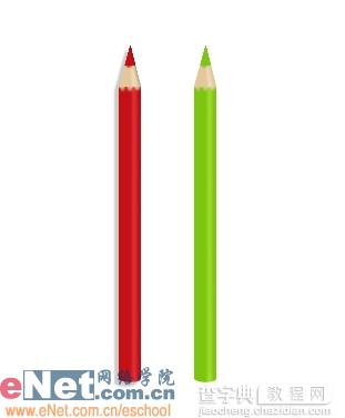 PS造形和调色技巧:儿童喜欢的彩色铅笔21