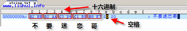 PHP中实现中文字符进制转换原理分析2