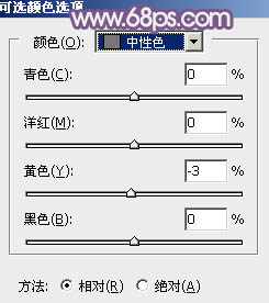 Photoshop为旷野中的人物调制出流行的暗蓝色28