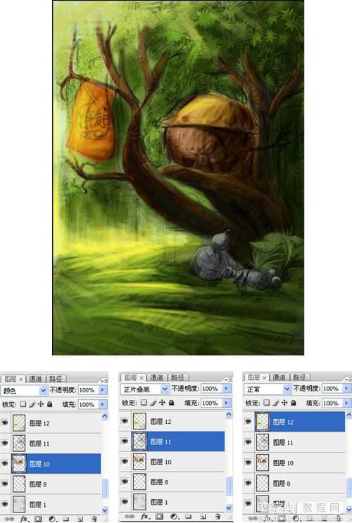 photoshop 鼠绘梦幻的忆童年插画6