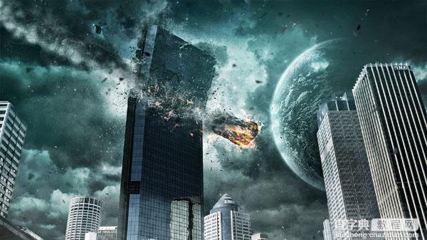 Photoshop设计制作超酷的复仇者联盟电影海报雷神篇7