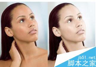 ps对暗黄肤色人物照片进行美白1