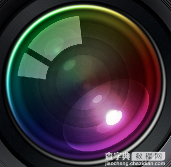 用PS制作完美真实的APPLE APERTURE镜头图标50