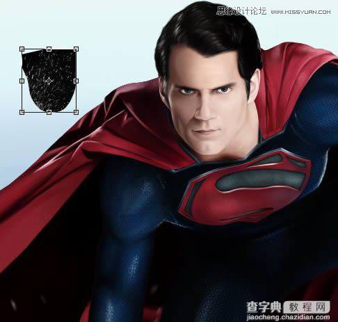Photoshop鼠绘制作新版超人钢铁侠152