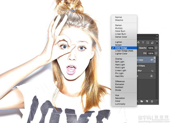 Photoshop利用滤镜及调色工具将人物转为细腻的素描效果4