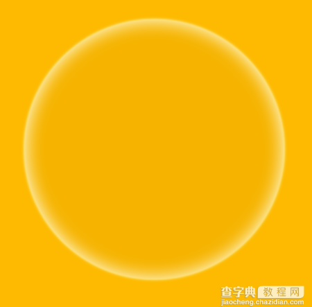 PS绘制很有质感的黄色透明气泡2