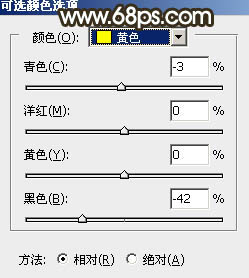 Photoshop调制出秋季冷褐色草原人物图片9