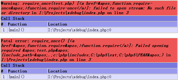 php Xdebug的安装与使用详解3