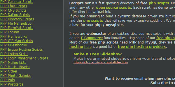 推荐10个提供免费PHP脚本下载的网站9