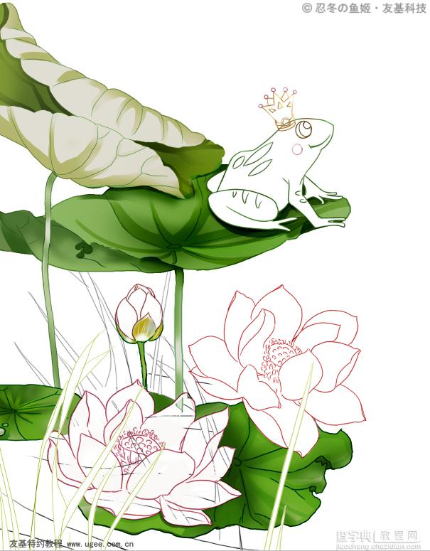 photoshop打造可爱的刁蛮公主卡通漫画26