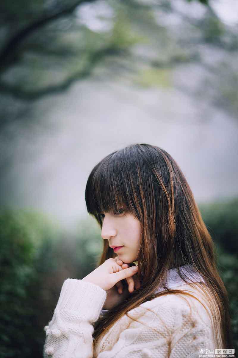 PS调出清新文艺气息的雨季效果照片6
