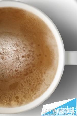 ps怎么绘制超写实的咖啡泡沫效果图?1