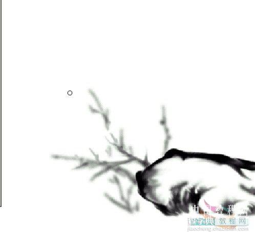 photoshop 鼠绘一幅水墨野菊图4