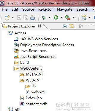 Java Web项目中连接Access数据库的配置方法8