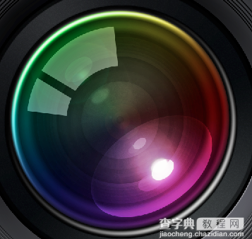 用PS制作完美真实的APPLE APERTURE镜头图标49