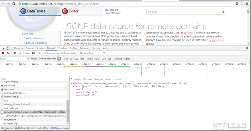ASP.NET MVC+EF在服务端分页使用jqGrid以及jquery Datatables的注意事项15