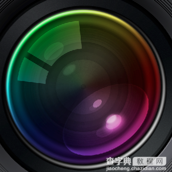 用PS制作完美真实的APPLE APERTURE镜头图标44