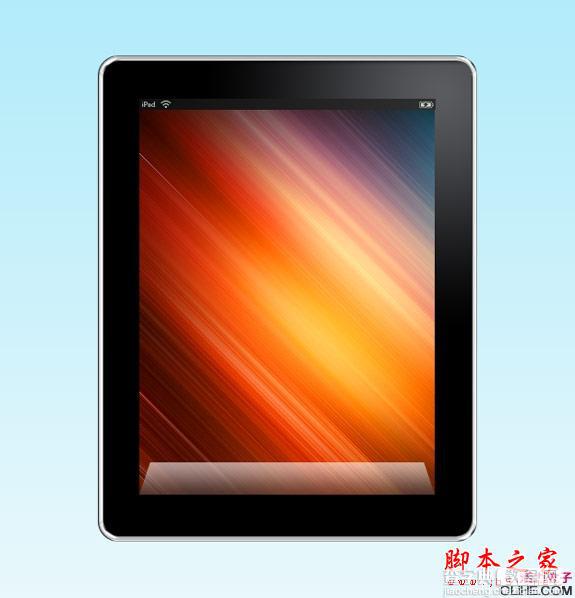 用Photoshop鼠绘iPad平板电脑的方法(图文教程)14